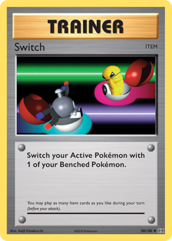 Switch - Evolutions - #88 - Pokemon TCG card