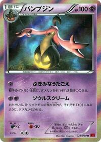 Gourgeist #028 Gourgeist - Collection Y - #028 - Pokemon TCG card