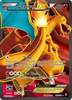 Charizard-EX #100 Charizard-EX - Flashfire - #100 - Pokemon TCG card