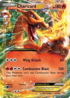 Charizard-EX #12 Charizard-EX - Flashfire - #12 - Pokemon TCG card