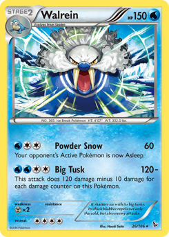 Walrein #26 Walrein - Flashfire - #26 - Pokemon TCG card