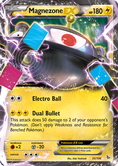 Magnezone-EX #35 Magnezone-EX - Flashfire - #35 - Pokemon TCG card