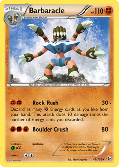 Barbaracle #49 Barbaracle - Flashfire - #49 - Pokemon TCG card