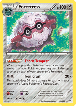 Forretress - Flashfire - #60 - Pokemon TCG card