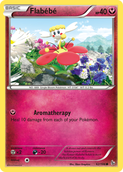 Flabébé - Flashfire - #62 - Pokemon TCG card