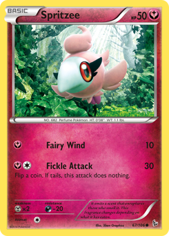 Spritzee #67 Spritzee - Flashfire - #67 - Pokemon TCG card