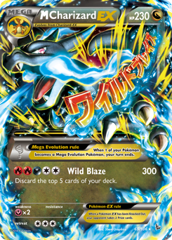 M Charizard-EX #69 M Charizard-EX - Flashfire - #69 - Pokemon TCG card