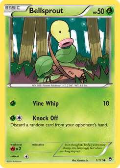 Bellsprout - Furious Fists - #1 - Pokemon TCG card
