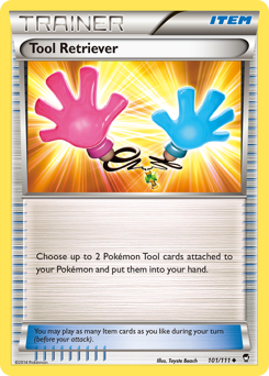 Tool Retriever - Furious Fists - #101 - Pokemon TCG card