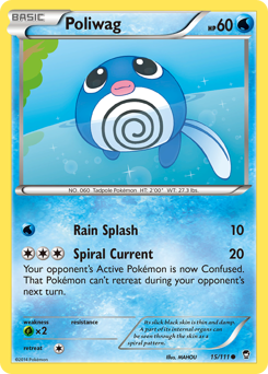 Poliwag #15 Poliwag - Furious Fists - #15 - Pokemon TCG card