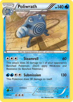 Poliwrath #17 Poliwrath - Furious Fists - #17 - Pokemon TCG card