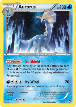 Aurorus #26 Aurorus - Furious Fists - #26 - Pokemon TCG card