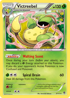 Victreebel #3 Victreebel - Furious Fists - #3 - Pokemon TCG card