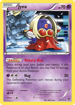 Jynx #37 Jynx - Furious Fists - #37 - Pokemon TCG card