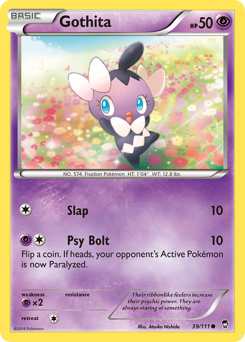 Gothita #39 Gothita - Furious Fists - #39 - Pokemon TCG card