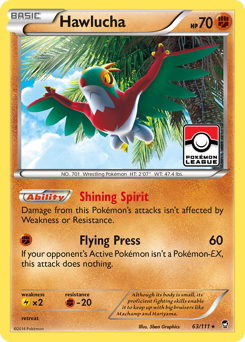 Hawlucha #63 Hawlucha - Furious Fists - #63 - Pokemon TCG card