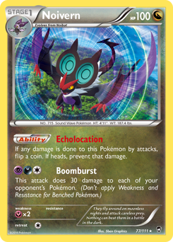 Noivern - Furious Fists - #77 - Pokemon TCG card