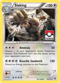 Slaking #83 Slaking - Furious Fists - #83 - Pokemon TCG card