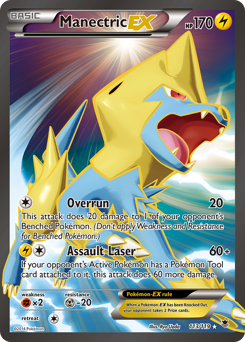 Manectric-EX #113 Manectric-EX - Phantom Forces - #113 - Pokemon TCG card