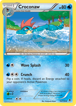Croconaw #16 Croconaw - Phantom Forces - #16 - Pokemon TCG card
