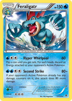 Feraligatr #17 Feraligatr - Phantom Forces - #17 - Pokemon TCG card