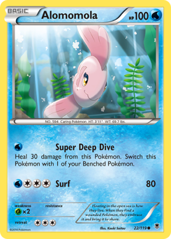 Alomomola - Phantom Forces - #22 - Pokemon TCG card
