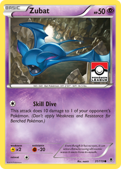 Zubat - Phantom Forces - #31 - Pokemon TCG card