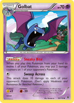 Golbat - Phantom Forces - #32 - Pokemon TCG card