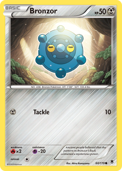 Bronzor #60 Bronzor - Phantom Forces - #60 - Pokemon TCG card