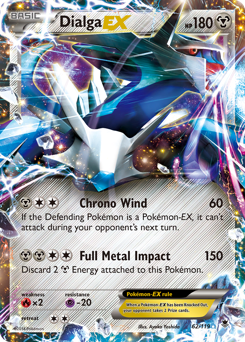 Dialga-EX - Phantom Forces - #62 - Pokemon TCG card