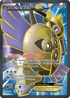 Aegislash-EX - Phantom Forces - #65a - Pokemon TCG card