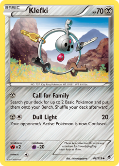 Klefki - Phantom Forces - #66 - Pokemon TCG card