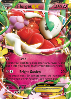 Florges-EX #67 Florges-EX - Phantom Forces - #67 - Pokemon TCG card