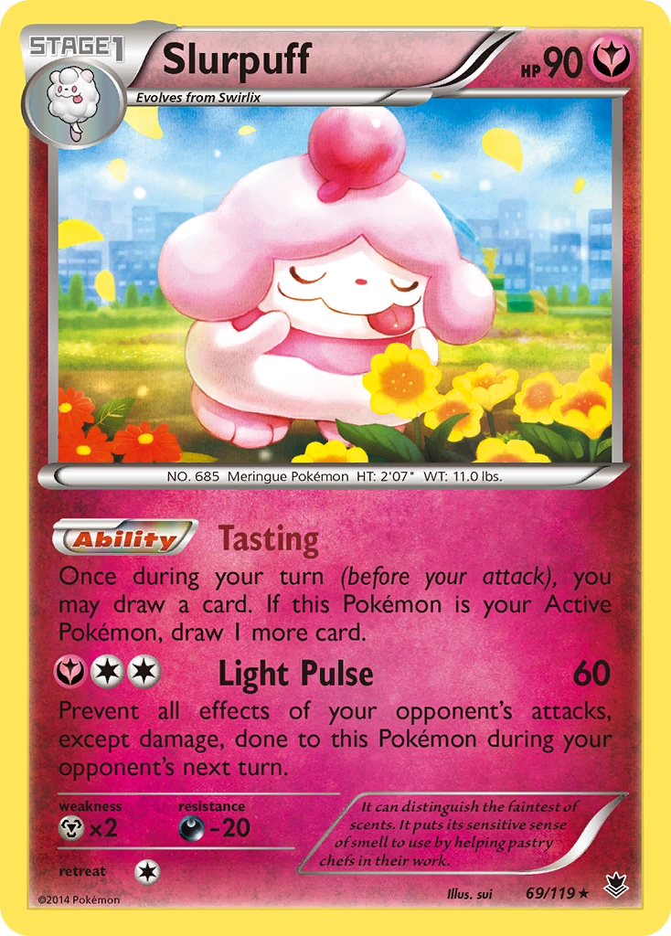 Slurpuff - Phantom Forces - #69 - Pokemon TCG card