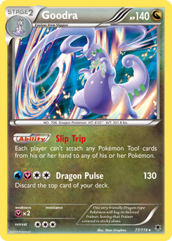 Goodra #77 Goodra - Phantom Forces - #77 - Pokemon TCG card