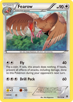 Fearow #79 Fearow - Phantom Forces - #79 - Pokemon TCG card