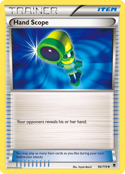 Hand Scope - Phantom Forces - #96 - Pokemon TCG card