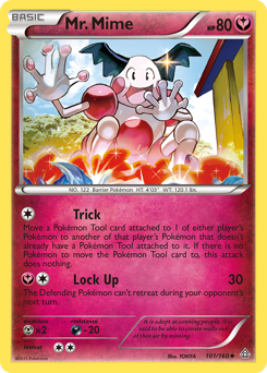 Mr. Mime #101 Mr. Mime - Primal Clash - #101 - Pokemon TCG card
