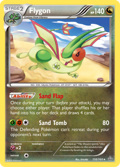 Flygon #110 Flygon - Primal Clash - #110 - Pokemon TCG card