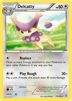 Delcatty - Primal Clash - #114 - Pokemon TCG card