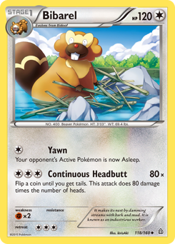 Bibarel #118 Bibarel - Primal Clash - #118 - Pokemon TCG card