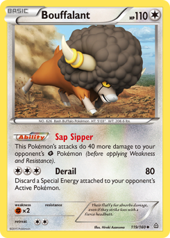 Bouffalant - Primal Clash - #119 - Pokemon TCG card