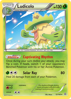 Ludicolo - Primal Clash - #12 - Pokemon TCG card