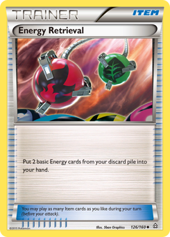 Energy Retrieval - Primal Clash - #126 - Pokemon TCG card