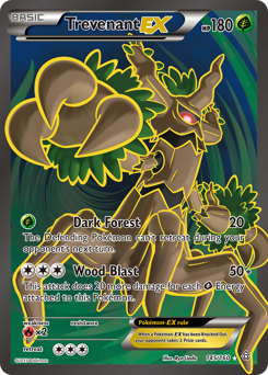 Trevenant-EX #145 Trevenant-EX - Primal Clash - #145 - Pokemon TCG card