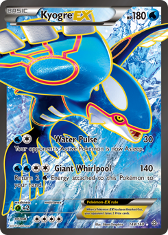 Kyogre-EX - Primal Clash - #148 - Pokemon TCG card