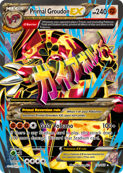 Primal Groudon-EX #151 Primal Groudon-EX - Primal Clash - #151 - Pokemon TCG card