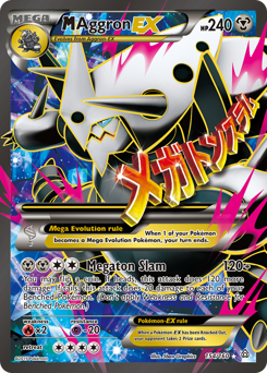 M Aggron-EX #154 M Aggron-EX - Primal Clash - #154 - Pokemon TCG card
