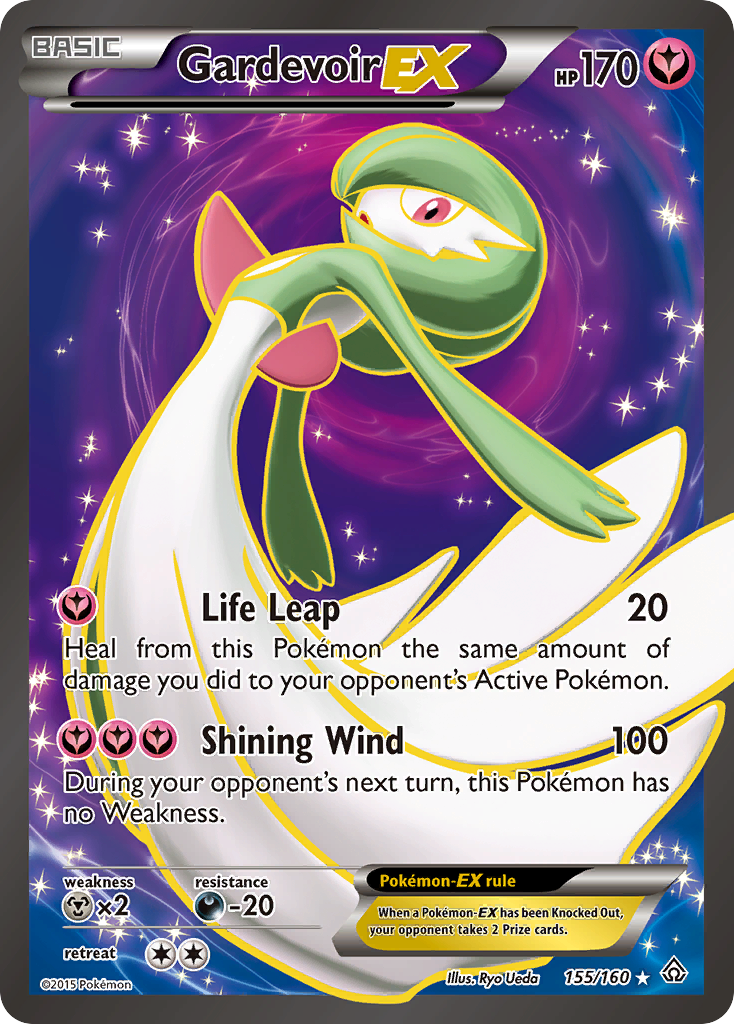 Gardevoir-EX - Primal Clash - #155 - Pokemon TCG card