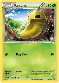 Kakuna #2 Kakuna - Primal Clash - #2 - Pokemon TCG card